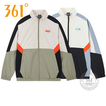 361 mens clothing sports jacket 2022 spring new standout collar single jacket Coloured trend casual winewear male jacket