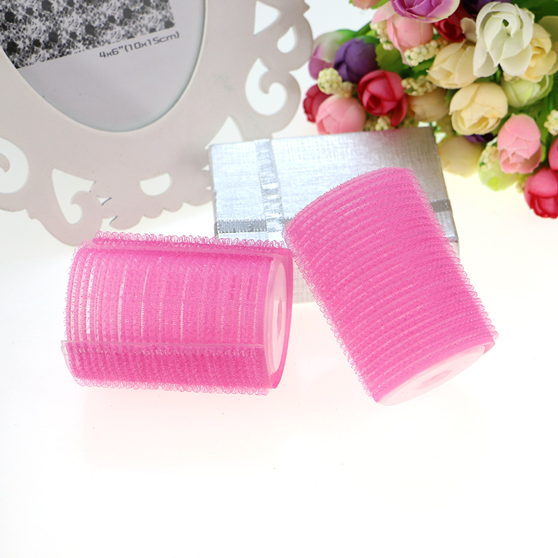 Cuộn tóc mái ma thuật hai lớp tự dính tóc cuộn bọt biển cuộn tròn que lê hoa đầu công cụ làm tóc bangs tạo kiểu - Các công cụ làm đẹp khác khung kẻ chân mày