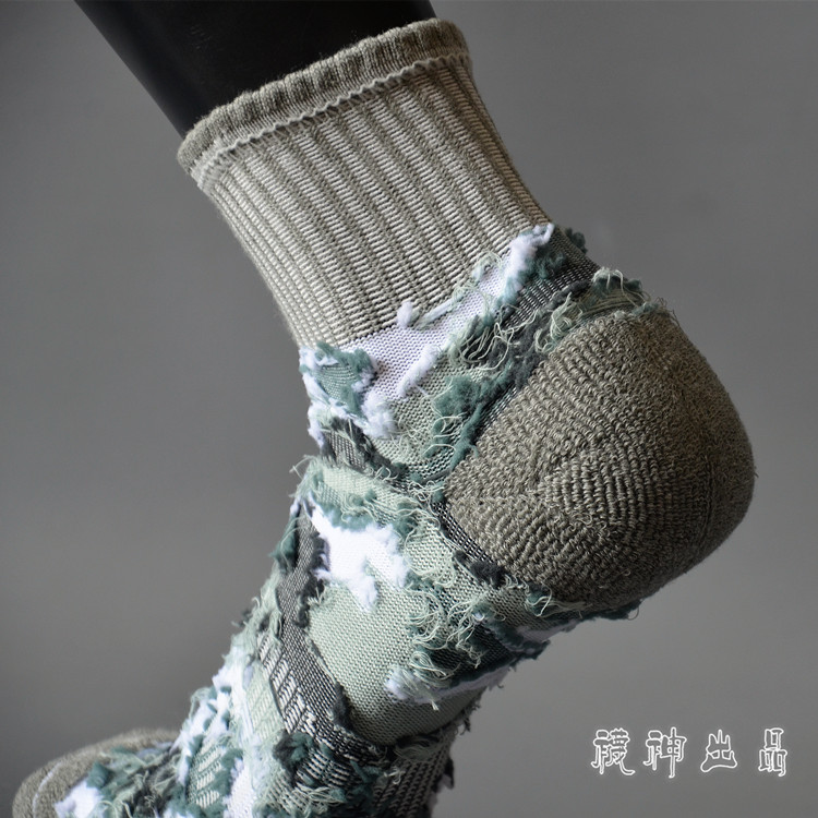 Vớ Chúa sản xuất Ngụy trang nam dày khăn vớ vớ thể thao Vớ bóng rổ vớ cotton cotton vớ dài