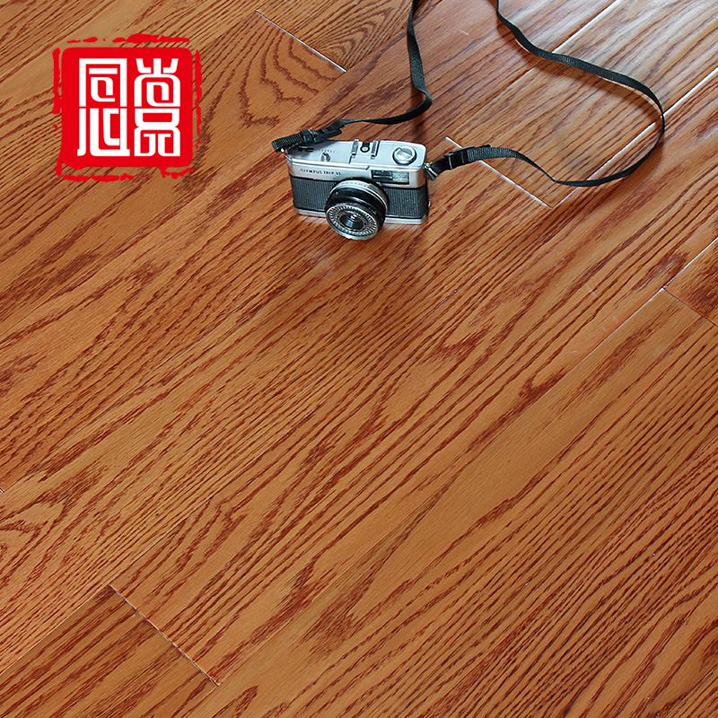 Solid wood composite floor 15mm red oak hand scratch pattern antique relief indoor health environmental protection wear-resistant factory direct sale