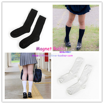 Japanese womens high school students cos Cotton JK impervious to meat Orthodox uniform socks student socks half calf socks