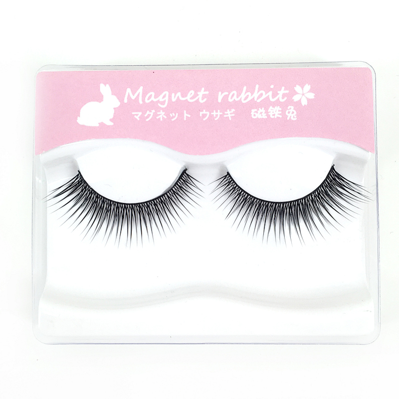 Magnet Rabbit Home Custom Made of Hard stalk Black Stem Root Root Well-defined Cross Nano Milling Tip Fiber Long False Eyelash Powder 8