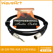 WAVEART LB-220 TRS-XLR Big three pairs of Carnon public speaker line tuning bench line