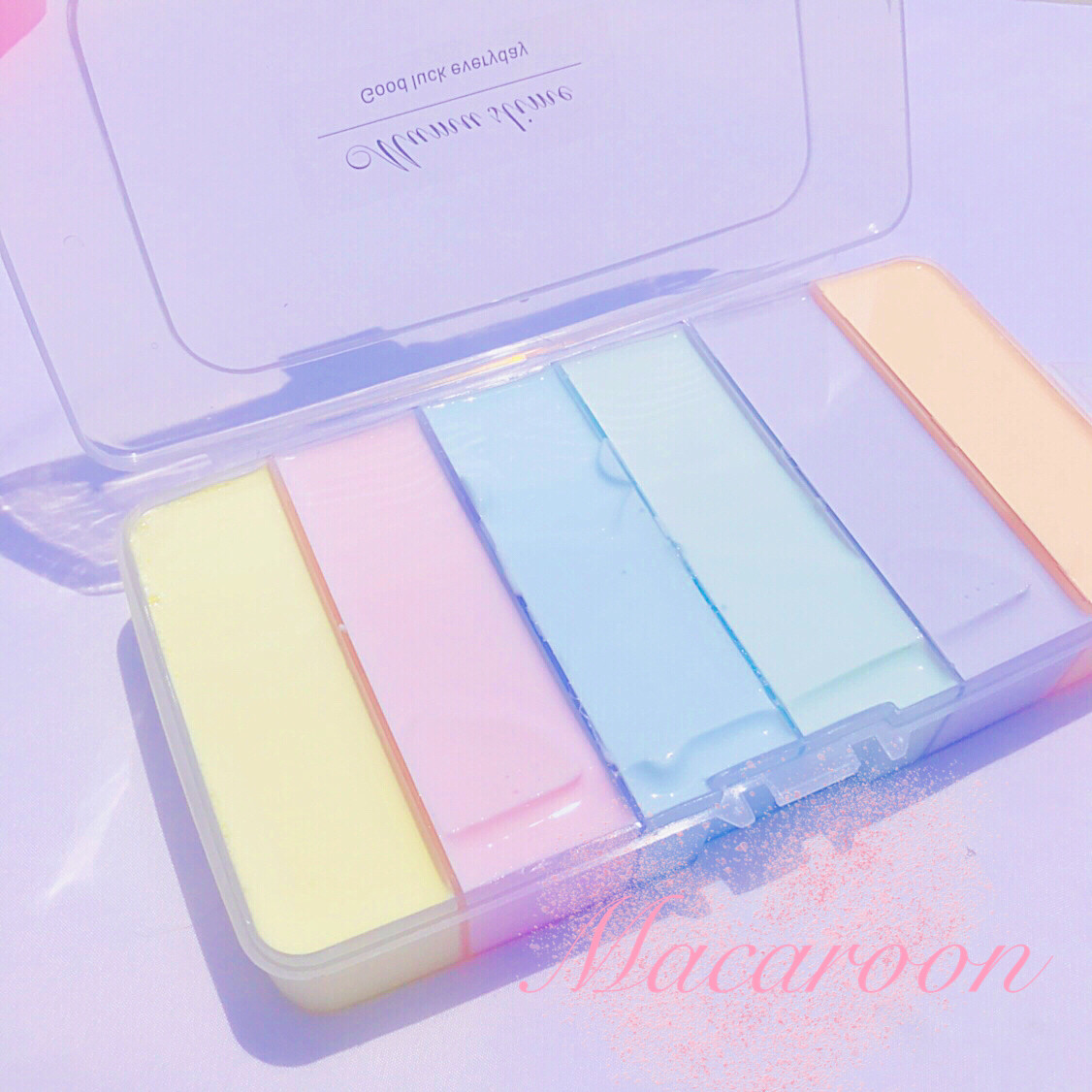 Wood Wood History Lime Slime Macaron Six Gnag Clay Foam Decompression Muddy Mud Clay Color Mud Decompression Clay Non Toxic.