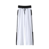 路伊梵舞蹈裤女夏季宽松直筒跳舞的裤子白色运动裤新款广场舞裤子