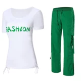 Модный комплект, спортивные штаны для спортзала, 2023, свободный крой