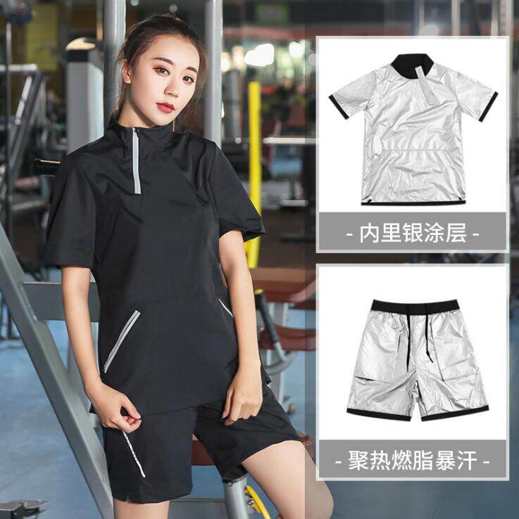 Large Size Women's Dress Storm Sweatsuit Women Sports Suit Fitness Suit Fitness Room Sweatshirt Running Sweatsuit