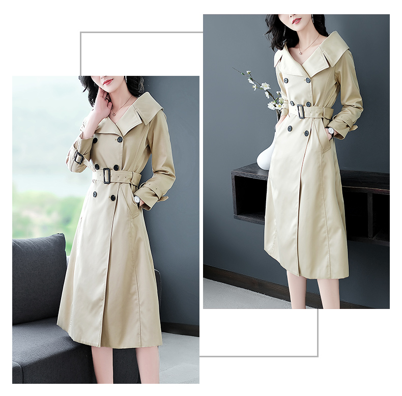 Trench pour femme CYANINE MER      en Polyester en Polyester - Ref 3227673 Image 20