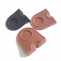Coffee powder pad corner pad non-slip silicone pad filling seat coffee machine bar powder hammer pad handle press powder holder
