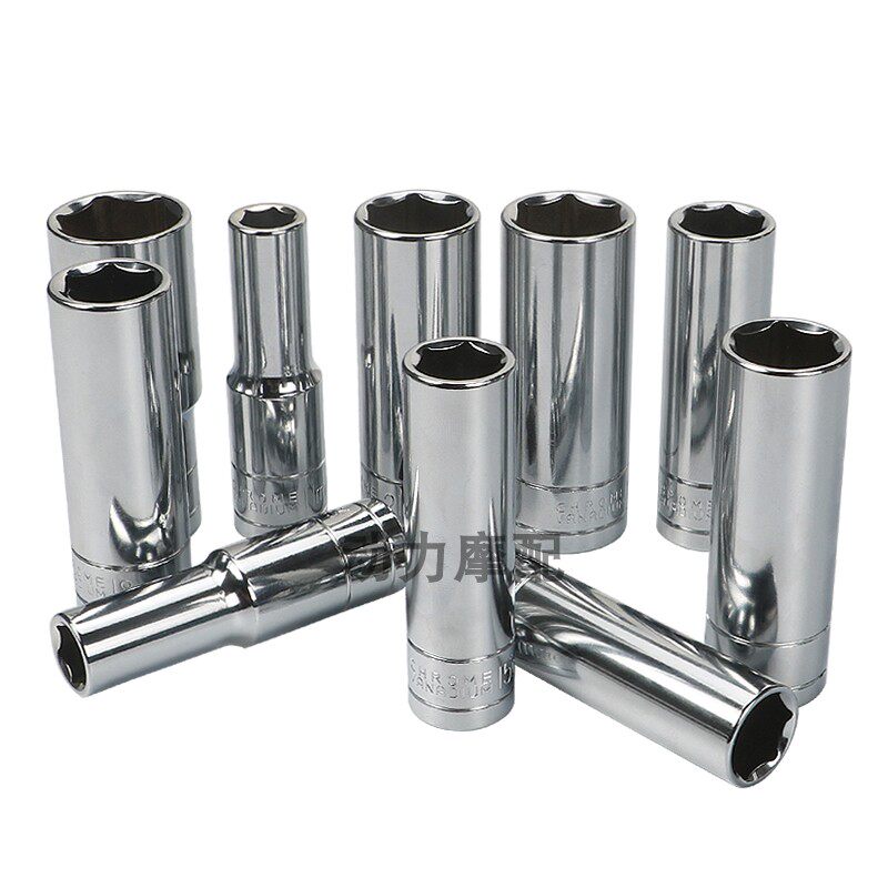 Lengthen 1 212 5mm type socket head 8-32mm socket head Small pneumatic wrench Hex socket screw socket wrench