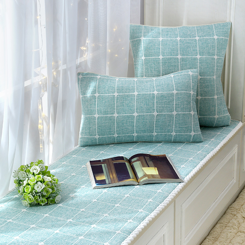 Floating window pad window pad balcony tatami pad sponge pad modern simple four seasons general custom anti-slip Nordic wind