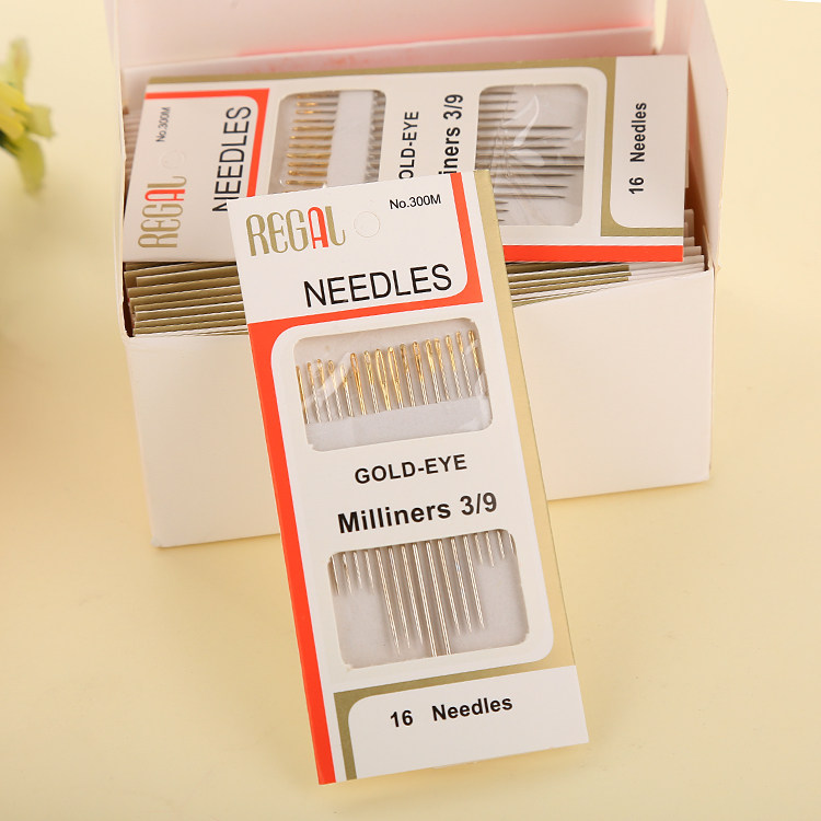 Regal Needles Hand Sewing Needle Embroidery Needle Gold Tail Needle Sewing Needle Home Sewing Needle