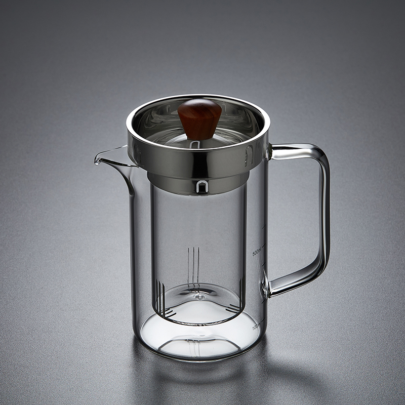 Large size teapot stewed in a high-temperature electric earthenware oven with a filter teapot for household use