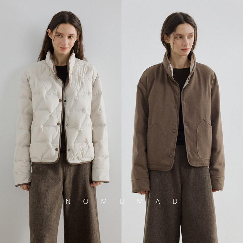 Shanyu Muma 2026 Winter Quality 95% Goose down Jacket Imported from Poland, Reversible, Stand Collar, Windproof and Warm Coat
