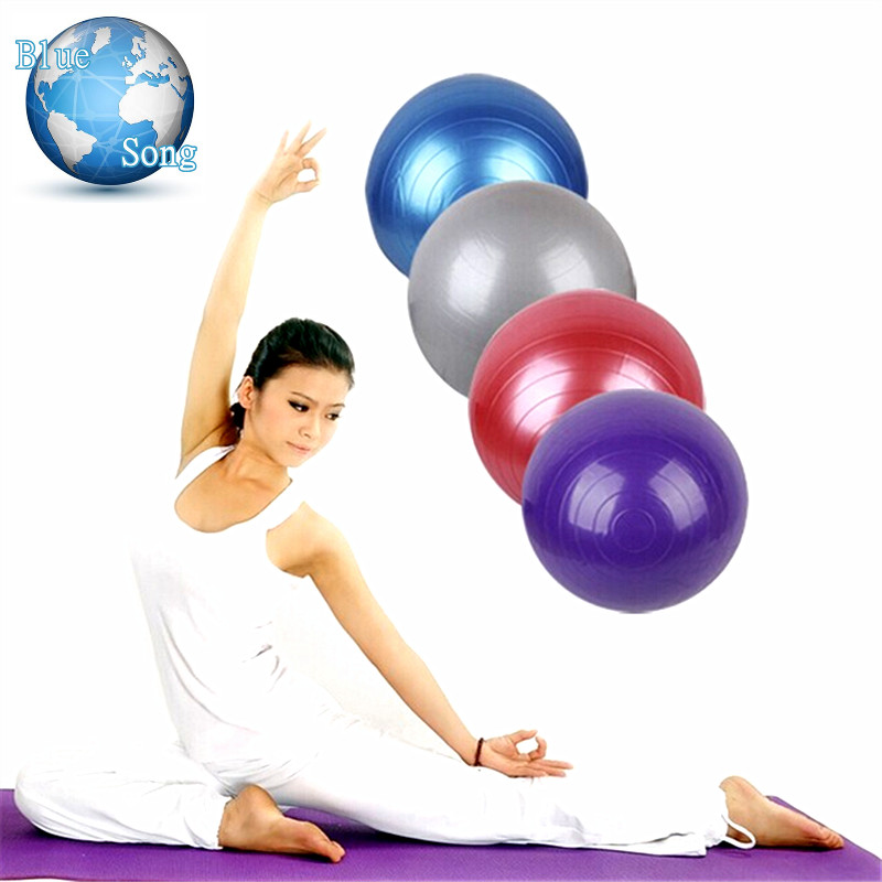 Direct sales 65cm diameter large TPE eco-friendly yoga ball thickened explosion-proof fitness slimming yoga Weight loss delivery ball