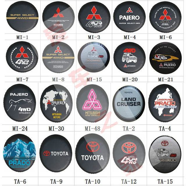 Automobile Beijing bj40 spare tire cover B40L tire cover Beiqi bj40plus spare tire cover BJ40 tire cover modification