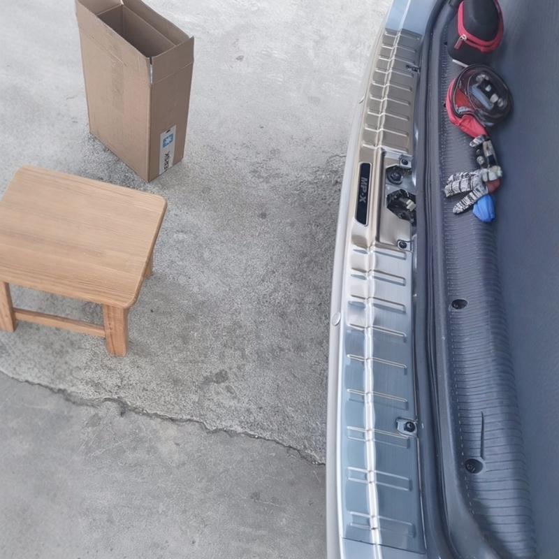 Monpike Trunk Guard, Monpike E Stainless Steel Tailgate Pedal, Foton G5 Rear Bumper Trim Modification Parts