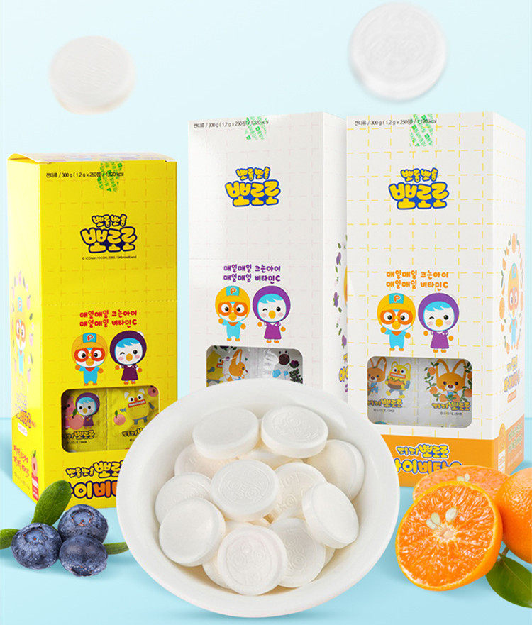 South Korean children's baby snacks vitamin candy VC sugar