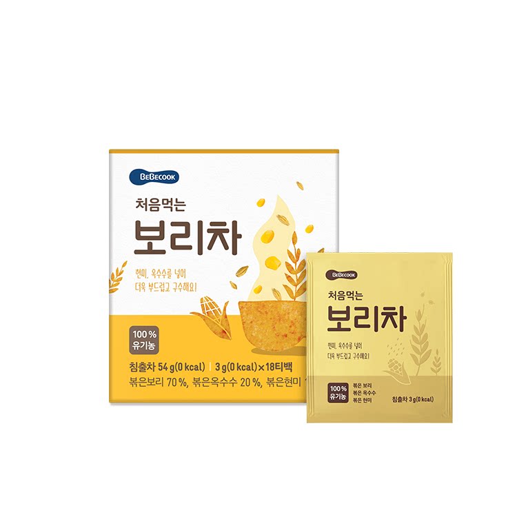 Korean Children Baby Supplement Barley Tea 54g