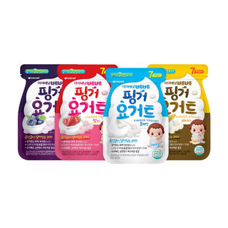 Korean baby snacks ivenet soluble beans yogurt small soluble beans 20g flavor notes