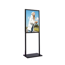Vertical KT board display stand advertising board Guide Sign Water brand display rack poster shelf poster stand floor standing