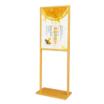 KT board display stand billboard display board poster stand vertical floor display stand double-sided Apple stand