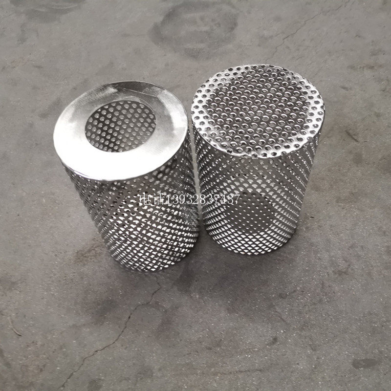 Customized 304 stainless steel suction pipe filter fire pump gasoline engine filter water filter water filter