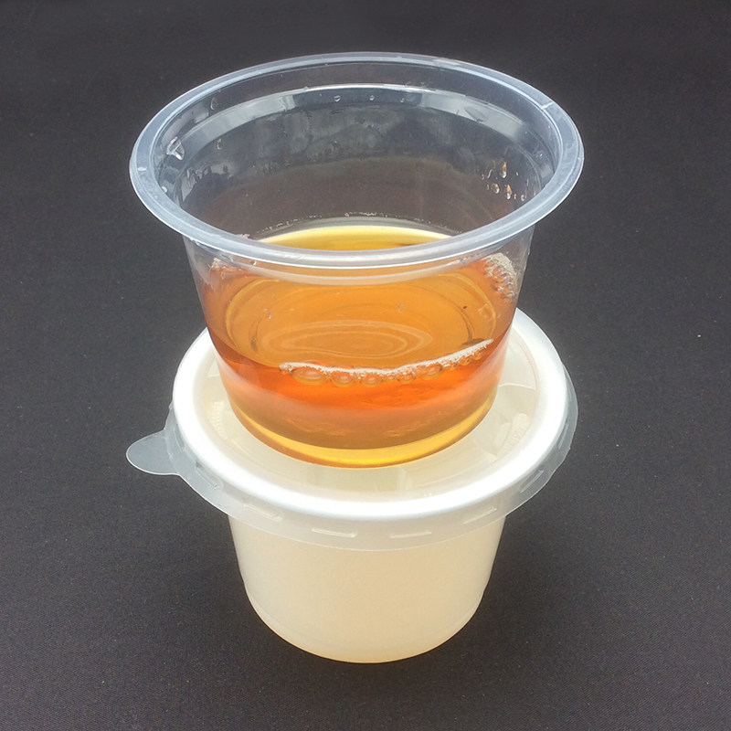 Special Price Milky White Transparent Color Disposable Plastic Takeaway Packing Bowl Sealed Lid 300ml Small Soup Bowl