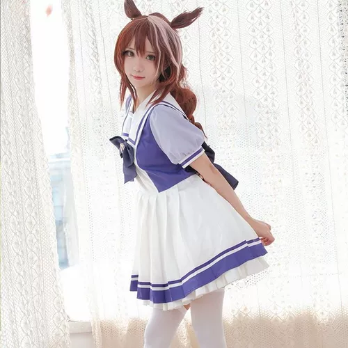 Скачки скачки симпатичная дерби бай -майкун cos reeson academy orifors cosplay girls 'школьная одежда