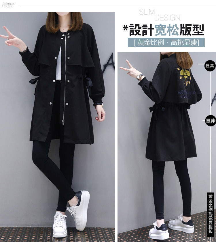 Trench pour femme en Coton en Coton - Ref 3225774 Image 14