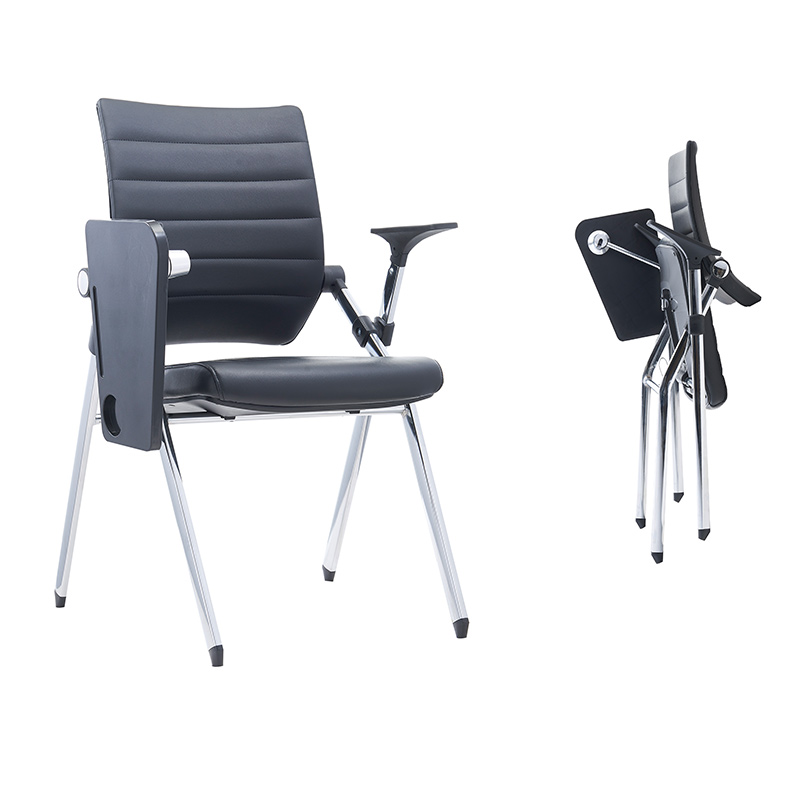 Xipi training chair with table board foldable high back can be reclined conference room meeting educational institution staff chair
