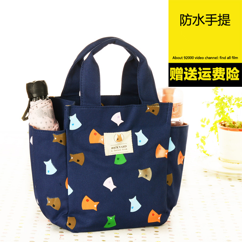 Box Lunch Box Meal Kits Girls Bag Packets of Bag Printed Out Party Portable with Handbags Brief Mommy Bag Japan-Japan