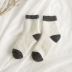 Mùa đông dày cashmere tất nữ lạnh vớ cotton ống ấm Nhật Bản đơn giản cộng với vớ nhung dày terry nữ vớ nam cao cấp Bít tất nữ