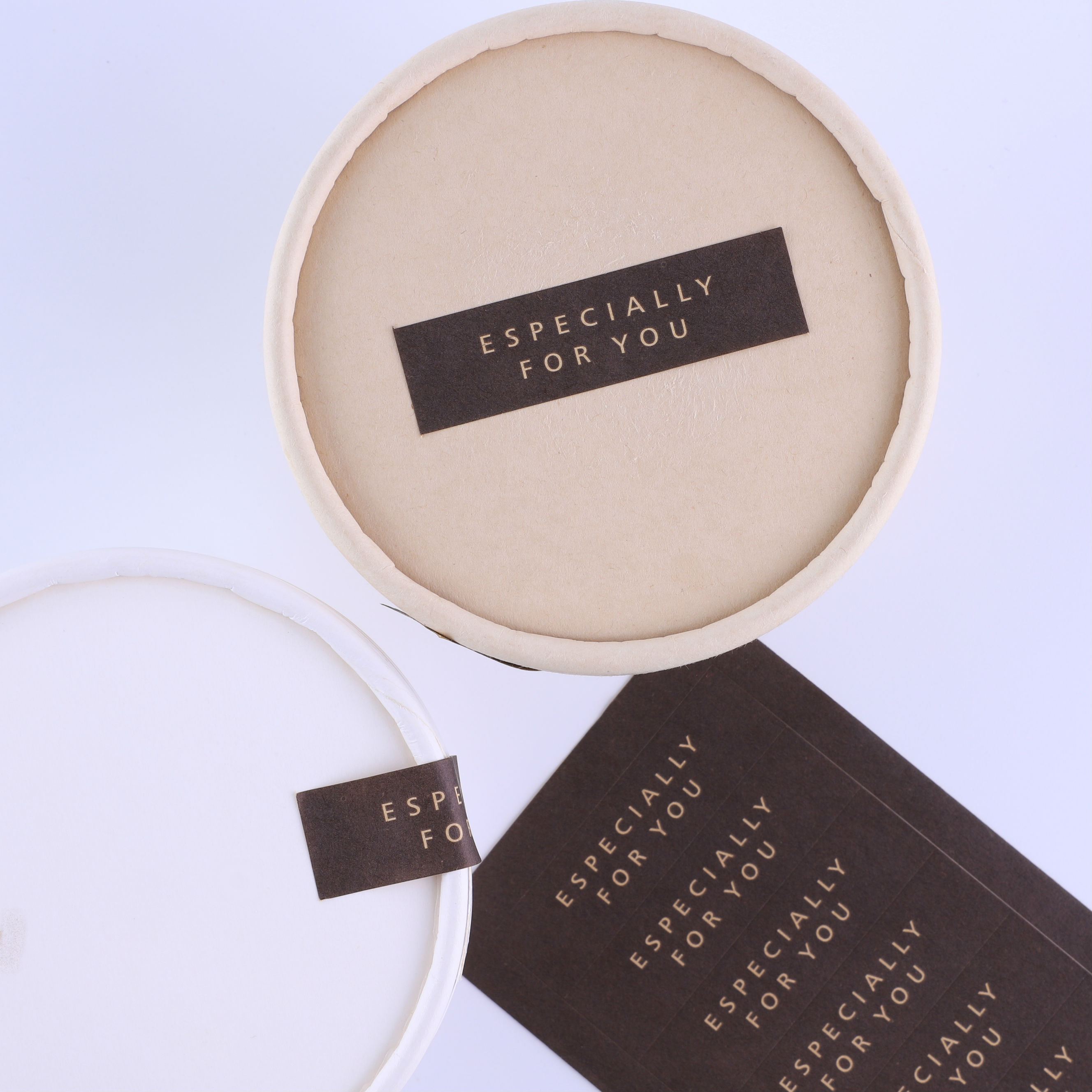 Korean minimalist style ins rectangular ESPECIALLY FOR YOU baking stickers 100 pieces