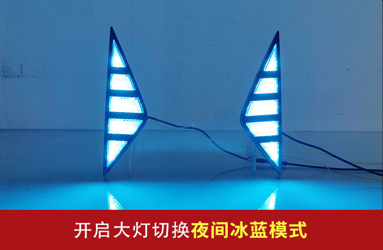 Suitable for 23-25 Models of Changan Oushang X5Plus Daytime Running Lights, Front Fog Lights Modified to Led Daytime Running Lights