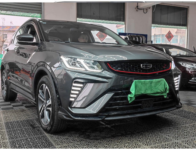Suitable for 21-25 Models of Geely Binyue, Modified Led Daytime Running Lights, Special Front Fog Lights, Decorative Lights
