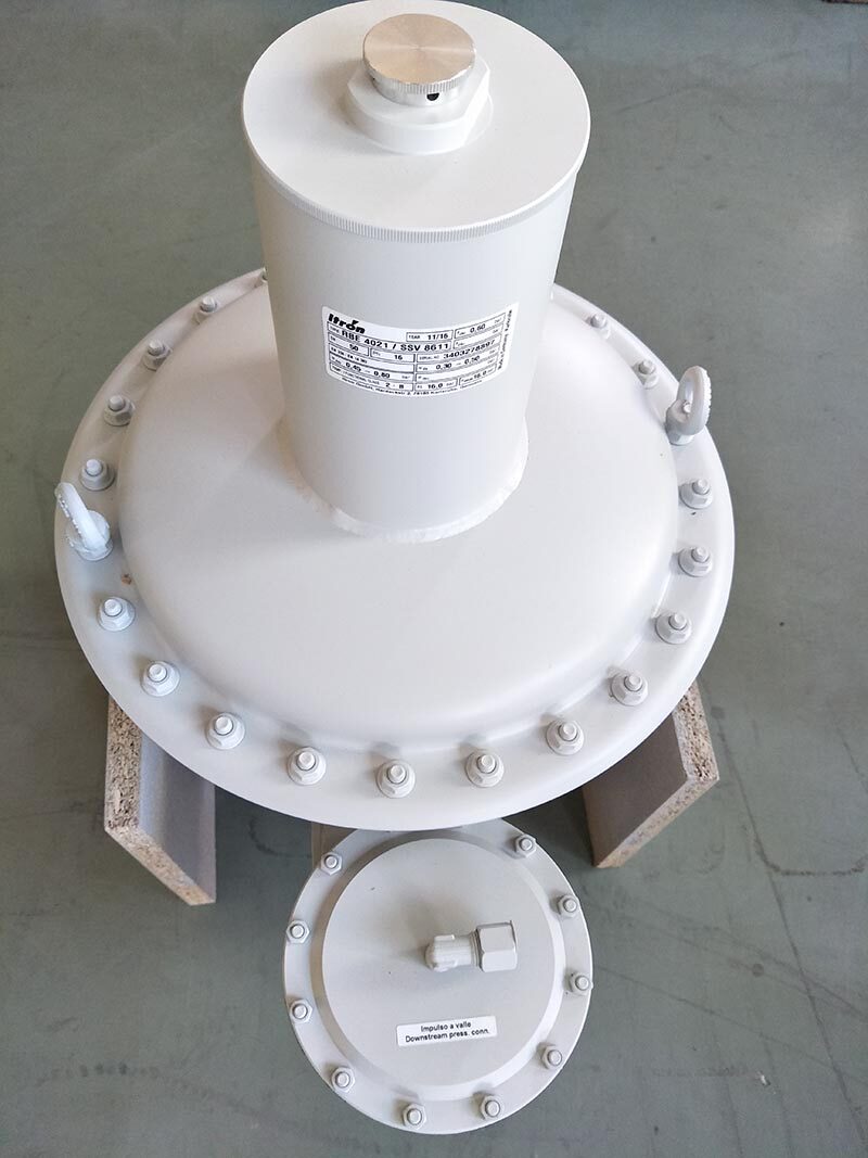 German original ITRON RBE4011 pressure reducing valve with overpressure cutting function