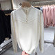 [Special Clearance] Lace Base Shirt for Women, Autumn/Winter 2025 New Fashion Button Knit Top, Layered Sweater