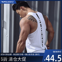 BLUESFLY mens sports fitness training vest breathable comfortable moisture wicking mesh sleeveless T-shirt vest