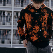 BLUESFLY ORIGINAL TIDAL WAVE Splash Ink set with hat Sport necropolis Training blouses hat-shirt autumn and winter handsome