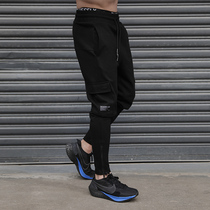 BLUESFLY autumn new sports pants men outdoor running training stretch leisure bunch foot leg fitness trousers