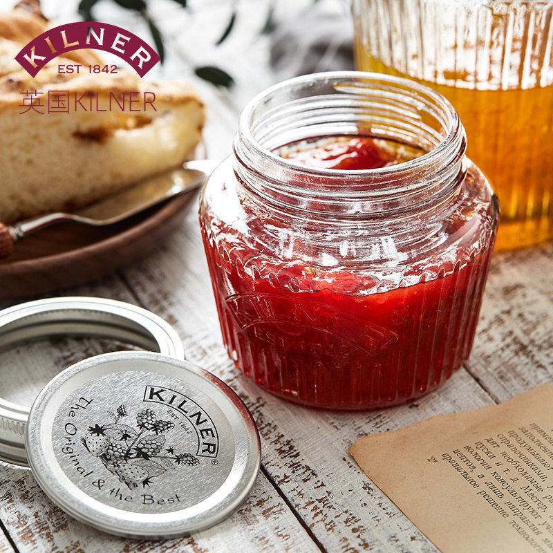 British Kilner Seals Jars Glass Bottles Home Storage Jar Food Honey Ferment Jars Nest Sweet bottles