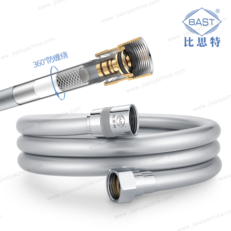 Thickening explosion - proof PVC shower hose general 4 - point connected to the water tube rain nozzle hose anti - winding shower tube