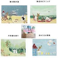22-летний экспорт в Японию MOOMIN MOOMIN YAMEI PLACEMAT TABLECLOTH PHOT
