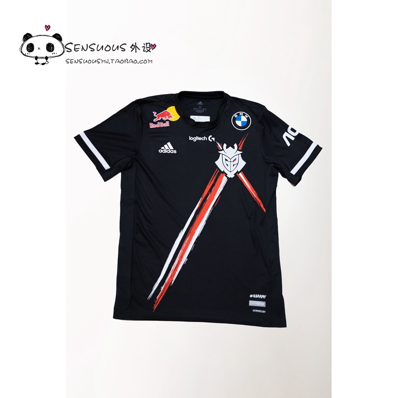 G2 esports 2021 new short-sleeved team uniform European official website esports csgo kennyS R6 with ID