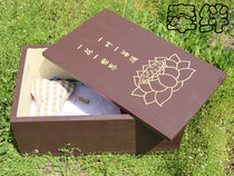 Tie solid wood pet coffin death burial cat and dog coffin Cat and dog urn large coffin funeral products