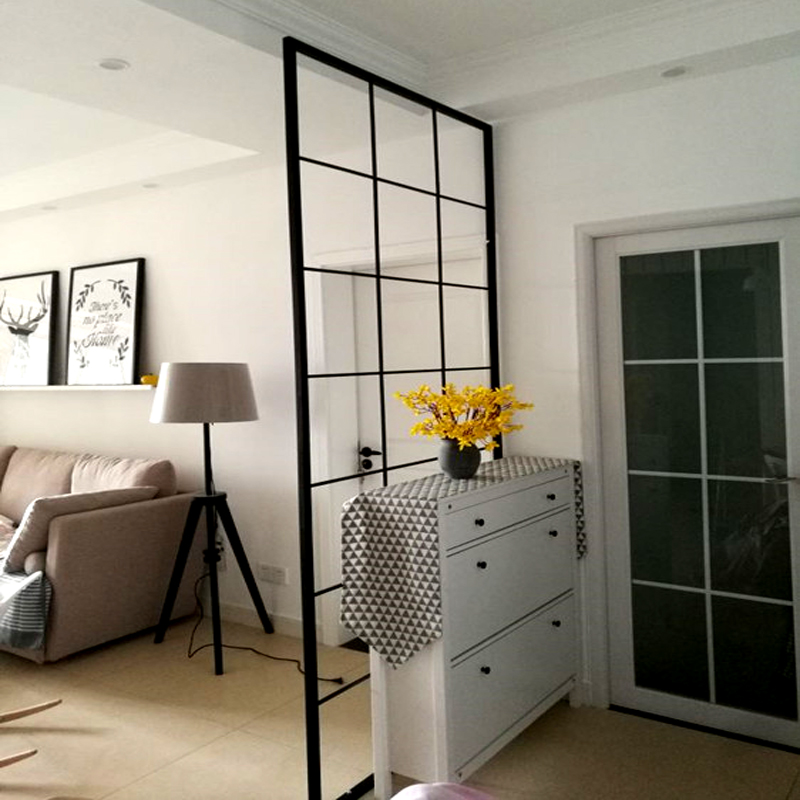 Nordic Iron Art Decoration Partition Pane Creative Screen Living Room Brief Modern Genguan Small House Type Beauty Shop Dry Area-Taobao
