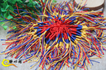 Tibet Small Dinggang Tibet Type Car Hanging with Mini Handmade Weaving and Knitting Piece Car Hanging