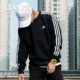 Adidas Adidas mới cổ điển đan áo len dệt kim nam áo thun CD6275 S98804