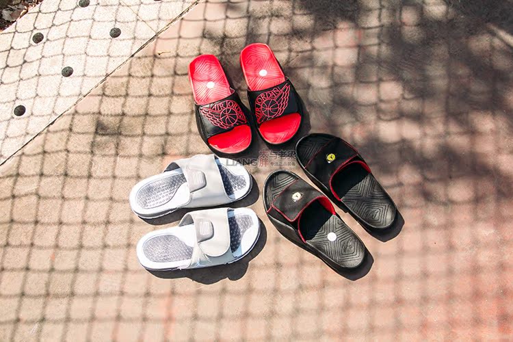 AIR JORDAN XI AJ thể thao dép Phục sinh phiếu bầu cuối cùng Ferrari AA1336 AA2517 dép bitis nam